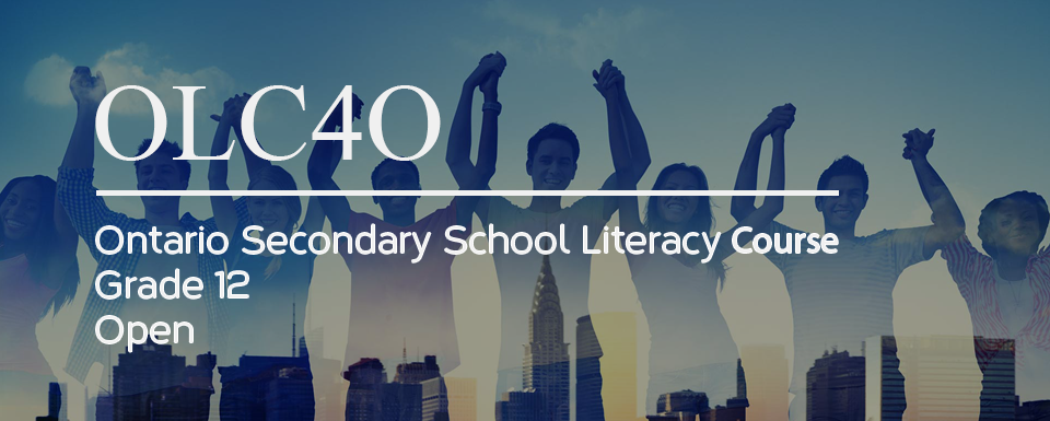 Ontario Secondary School Literacy Course (OLC4O)