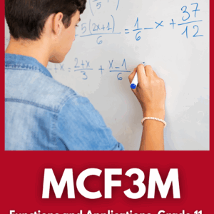 Functions and Applications, Grade 11, University/College Preparation (MCF3M)